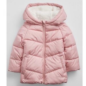 Gap Pink ColdControl Max Puffer Jacket 6-12 Months